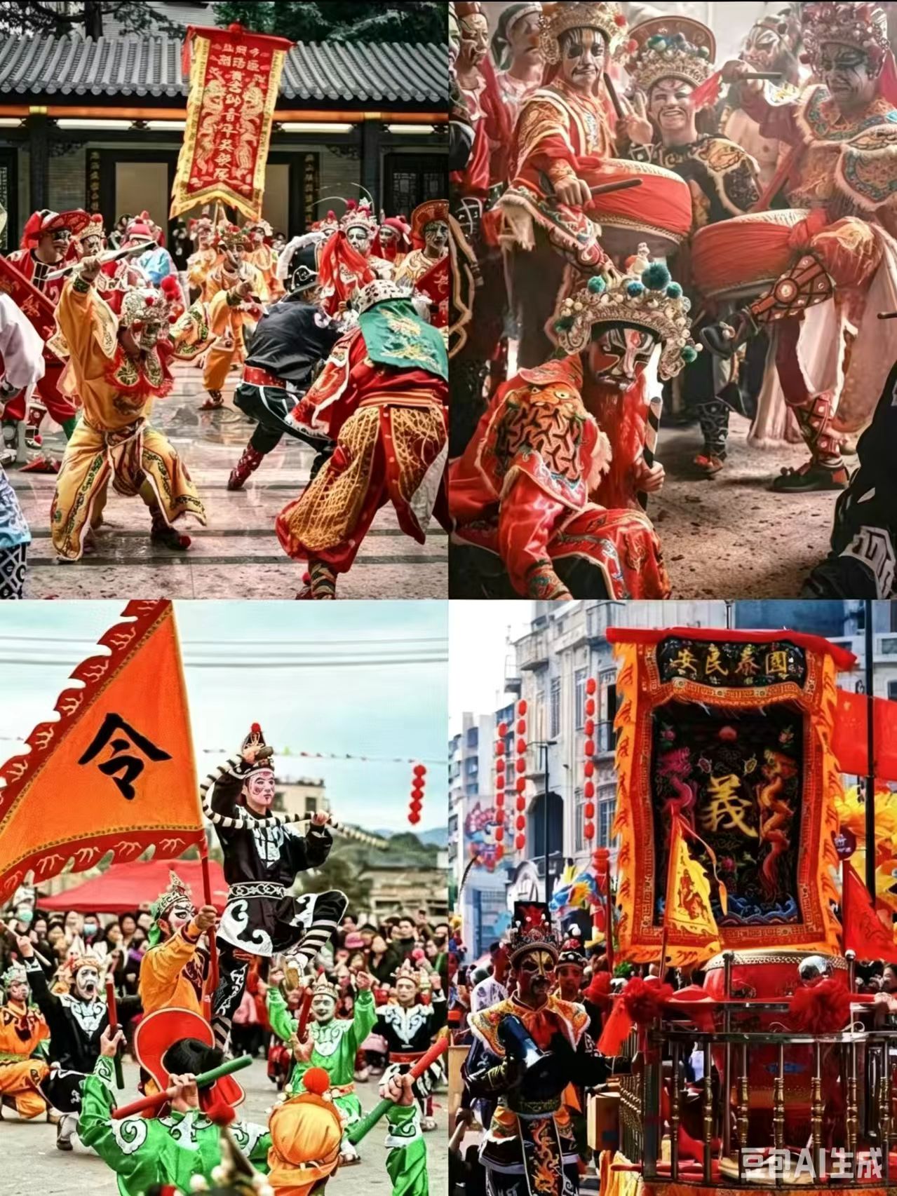 潮汕英歌舞非遗民俗